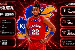 毫無懸念NBA選秀大會(huì)：爵士用榜眼簽選中達(dá)林·彼得森！
