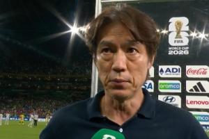 洪明甫：輸球是教練的責任，球隊踢得還不錯球員已經盡力了