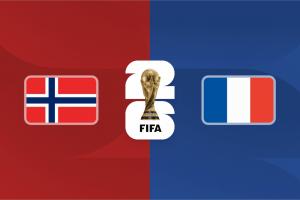 世界杯-挪威vs法國首發：姆巴佩先發哈蘭德替補！登貝萊出戰