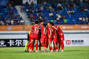 中甲-延邊龍鼎2-0送佛山南獅5輪不勝 多明戈斯角球破門徐繼祖建功